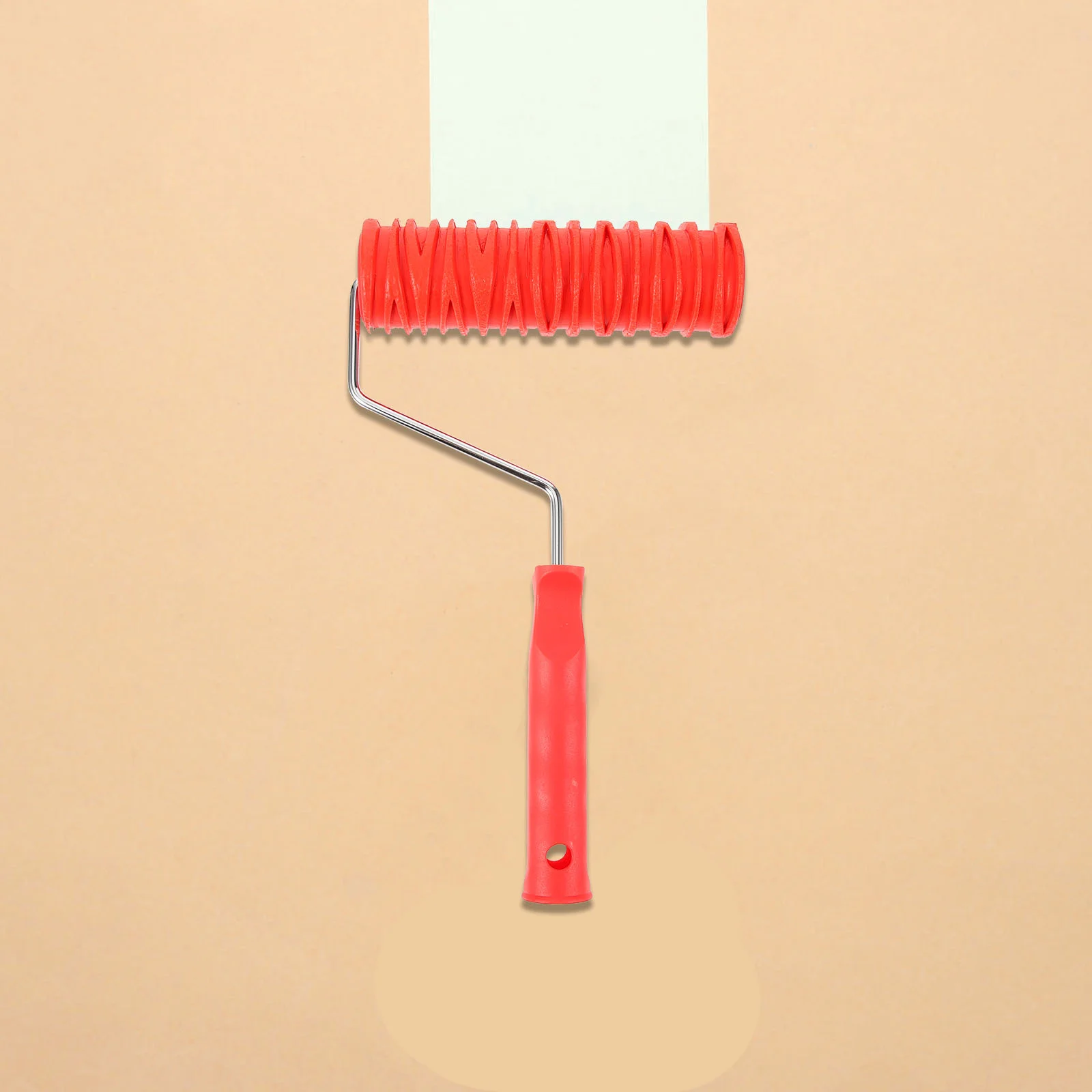 

Paint Embossing Roller Wall Decor Membrane Decorative Texture Red Textured Rubber