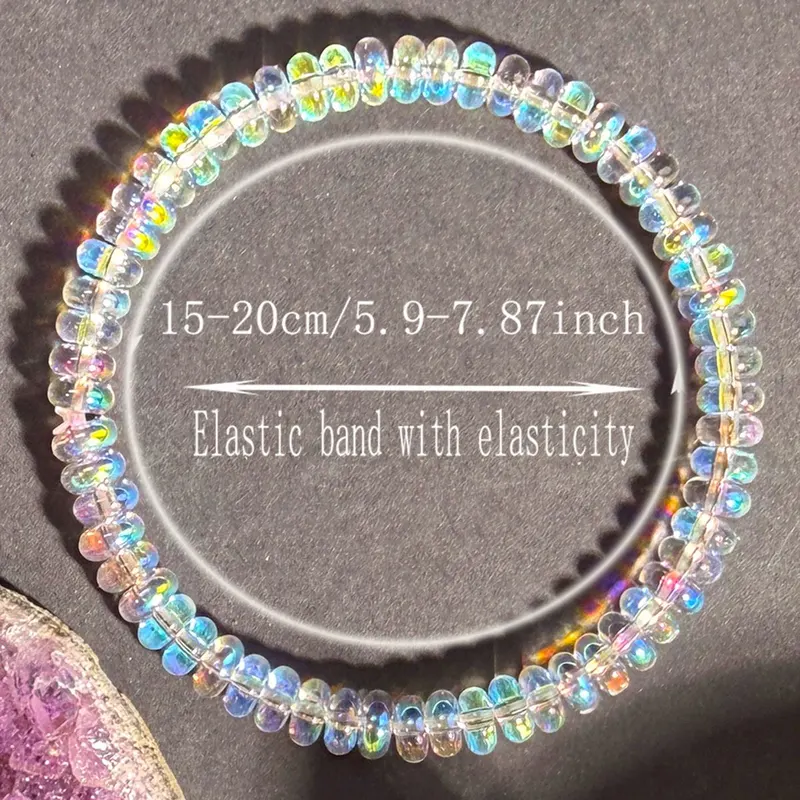 Menopause Natural Ethiopian Opal Bracelet, stretchable