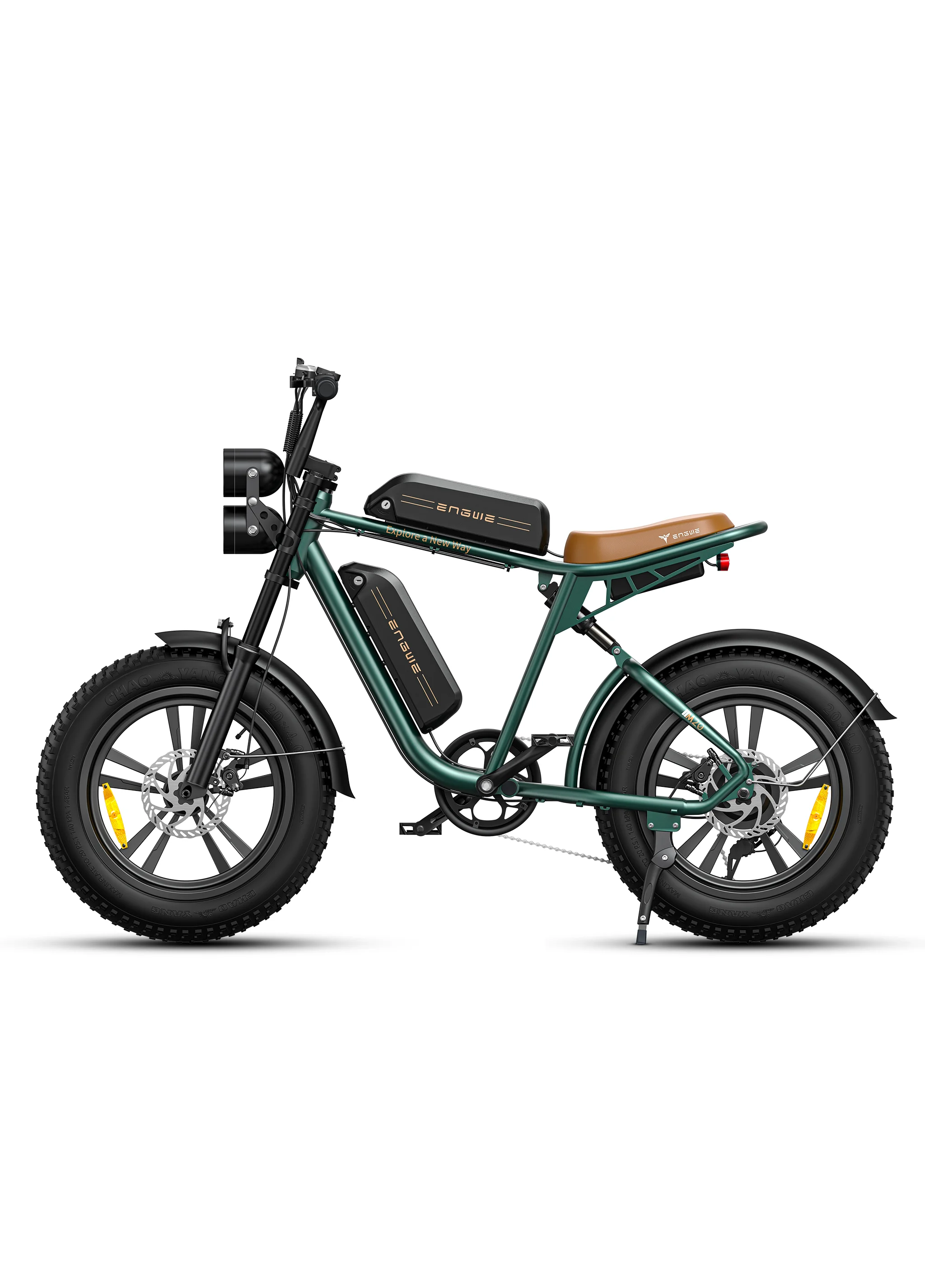Bici elettrica ENGWE M20 75 km + 75 km a lungo raggio e doppia sospensione - immagine 4
