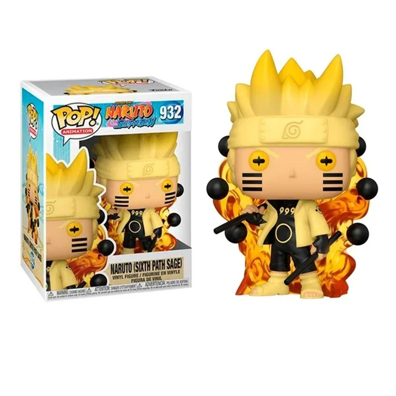 thumbnail image 1 of FUNKO POP NEW NARUTOs #932 Sasuke Uchina #698 Rock Lee #739 Pain #934 Figura de acción Colección de vinilo Modelo Juguetes para niños Regalo, 1 of 5