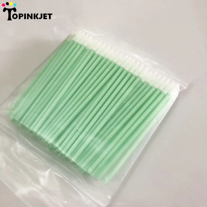 100 Tamponi In Schiuma Per Pulizia Fibra Ottica, 2,5 Mm, Senza Lanugine, Made In USA