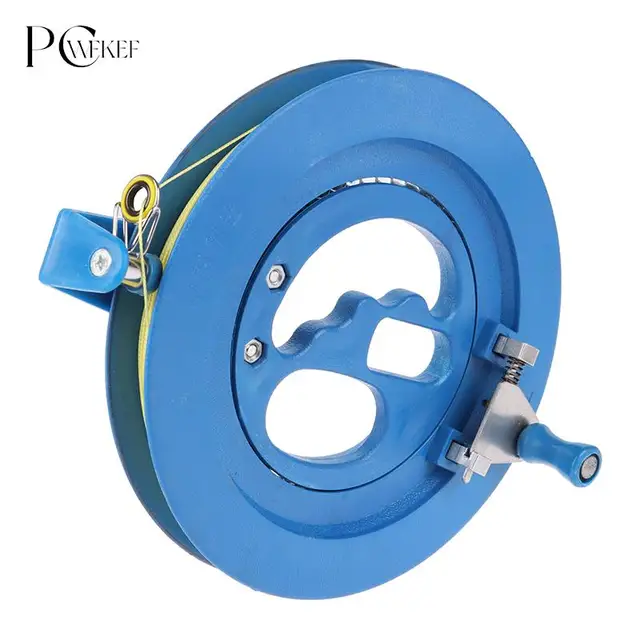 16cm Kite Reel ABS Plastic Blue Kite Reel Grip Winder With 150m Line 1