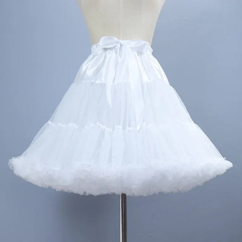 

Wholesale White Black Tutu lolita petticoat Under Skirt Rockabilly Short Dress Petticoats Underskirt