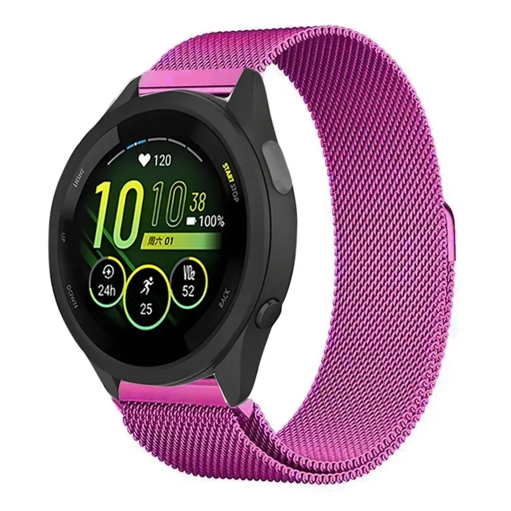 Elegant Milanese Mesh Metal Bracelet Wristband - 20mm/22mm Strap