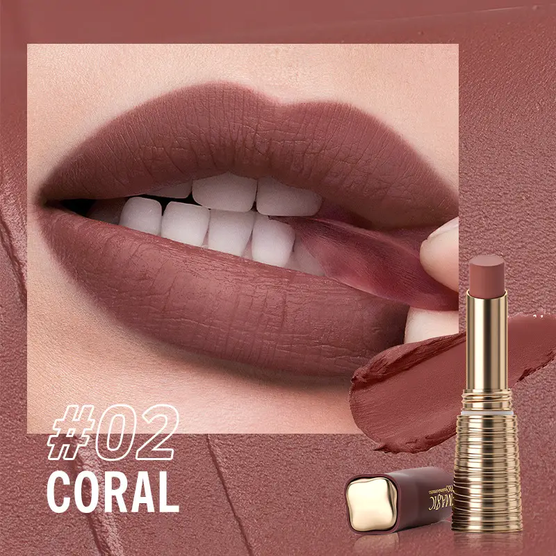 IMAGIC Lipstick Matte Long Lasting  No-stick Lipstick Waterproof Makeup Lip Stick Smudge-free Classic Highly Pigmented Lip Tint - Image 8