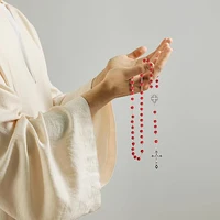 12 chapelets catholiques en bois, cadeaux religieux, chapelets sacrés avec boîtes cadeaux pour la prière, hommes et femmes 4