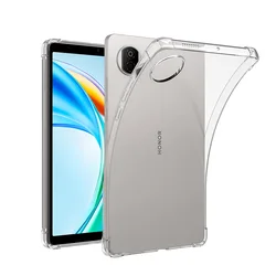 Enhanced Tablet Case, 8.7-inch Soft TPU Airbag Transparent Cover for HonorPad X7 2025 (Clear)