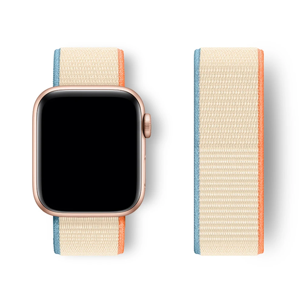 Premium Nylon Strap for Apple Watch - Versatile and Durable Bracelet Correa