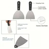 7pcs Stainless Steel Putty Knife Set with Durable Storage Bag - Perfect for Drywall, Paint Scraping & Wall Repair 2