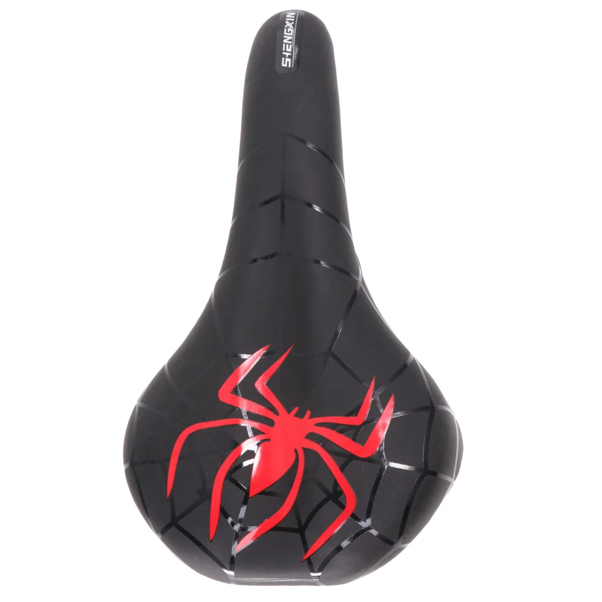 

Spider Pattern Bike Seat PU Premium Practical MTB Seat Bicycle Seat Bike Saddle for Sports Cycling
