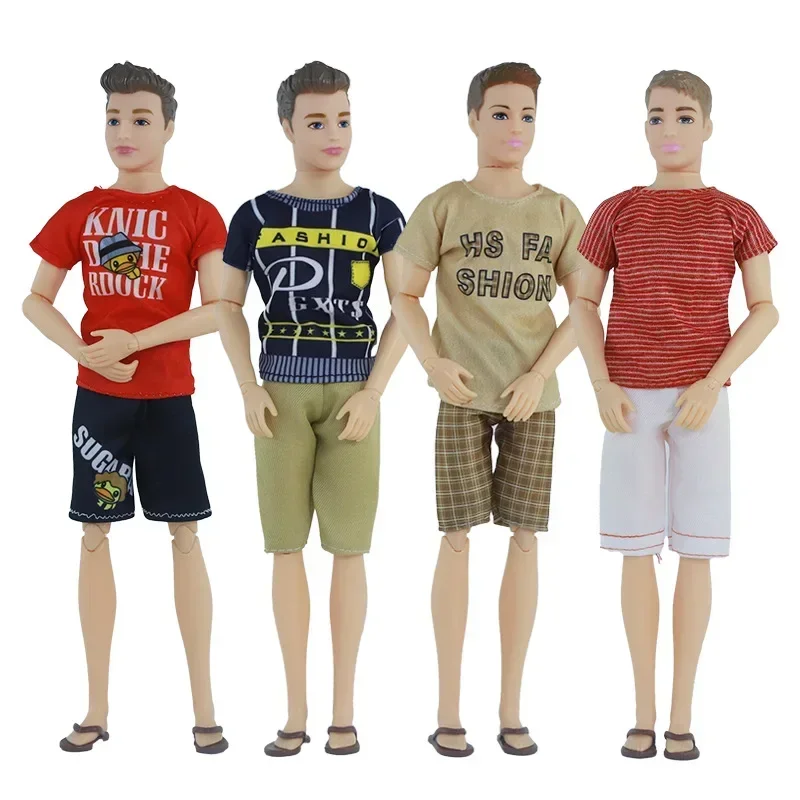 Bjd Dolls Doll Accessories Toys Doll Accessories 1/6 Bjd Ken Doll with Clothes Suit Boyfriend 30cm Doll Set Girl Play House Dress Up Toys