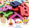 Alphabet for Children 3 Years Educational Game abc Letters Numbers Learning Wooden Puzzles Montessori Development Preschool Gift 5