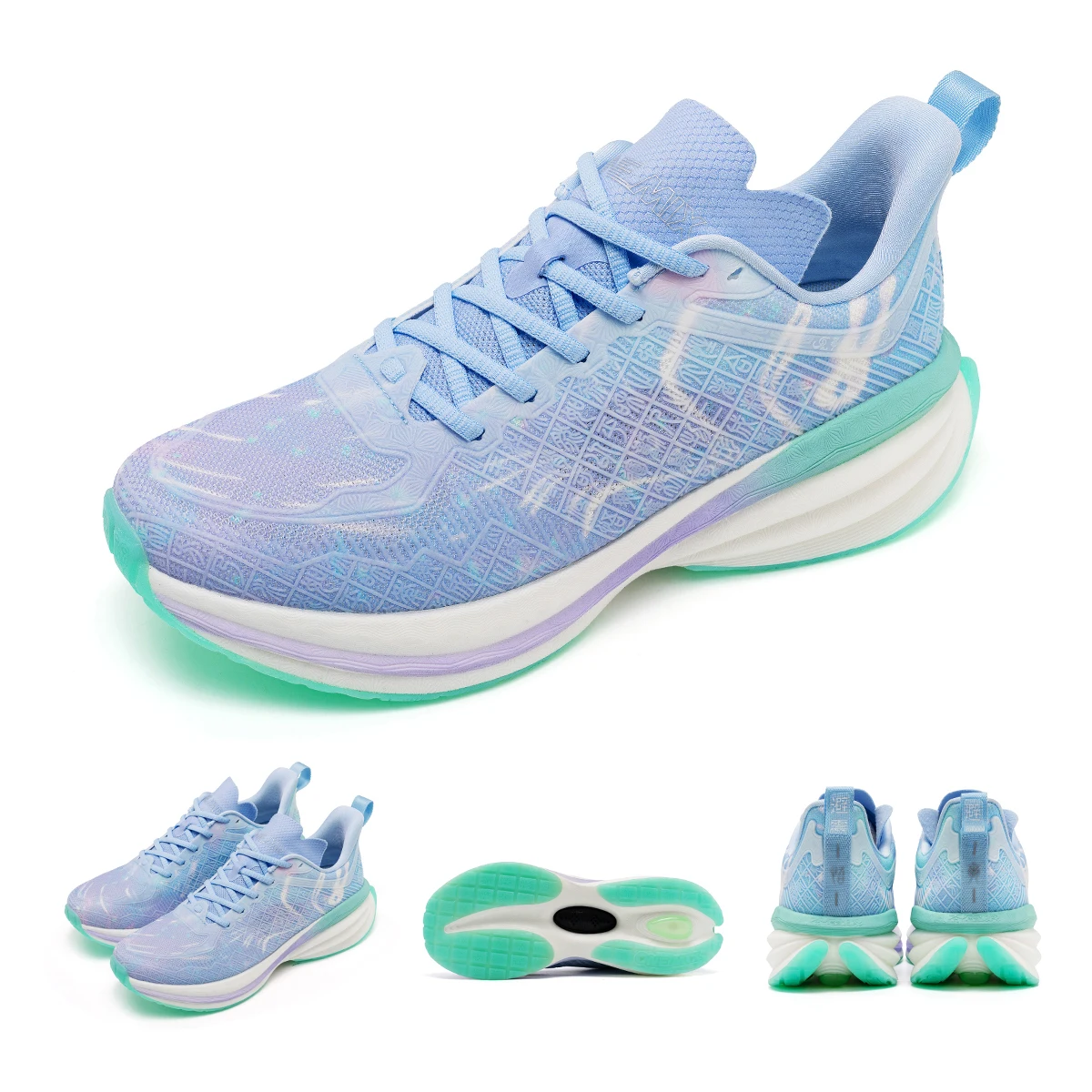 ONEMIX Running Shoes - Black/White colors