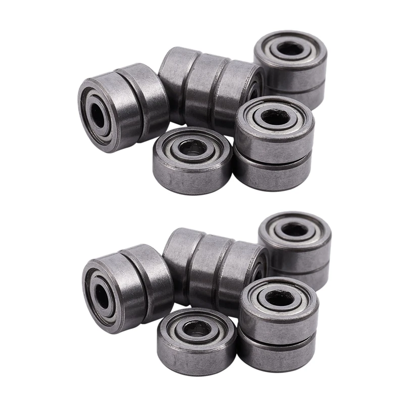 

20 Pieces Miniature Radial Ball Bearings 623ZZ 3X10x4mm For RC Car Practico