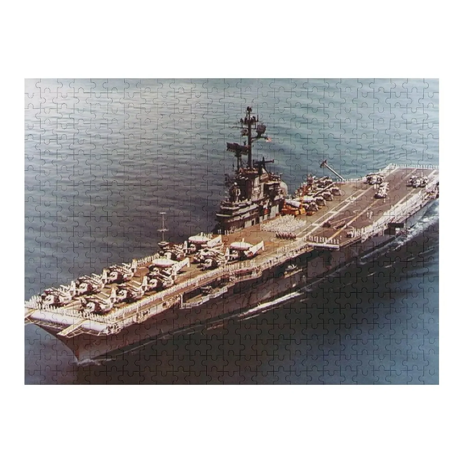 USS TICONDEROGA (CVS-14) SHIP'S STORE Jigsaw Puzzle Adult Wooden Customizeds For Kids Photo Custom Puzzle port wenn jigsaw puzzle custom kids toy customizeds for kids puzzle