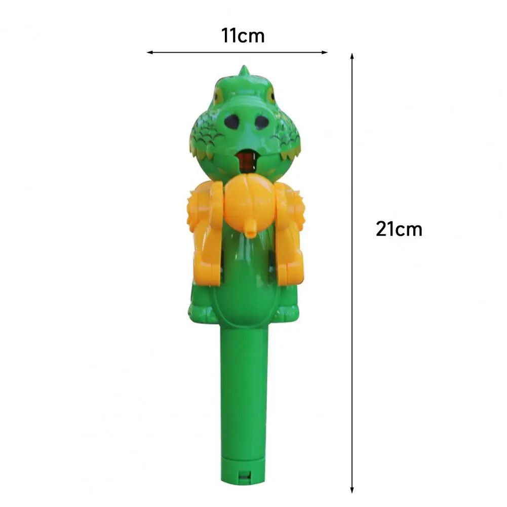 Dinosaur Lollipop Holder Fun Cartoon Plastic Candy Storage Toy Kid-friendly Novelty Stress Relief Gift for Kids