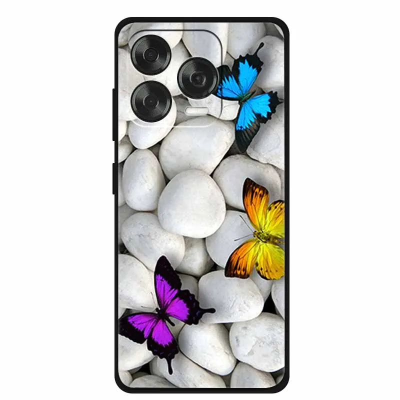 Animal Design Soft Silicone TPU Phone Case - Durable Back Shell and Bumper Cover