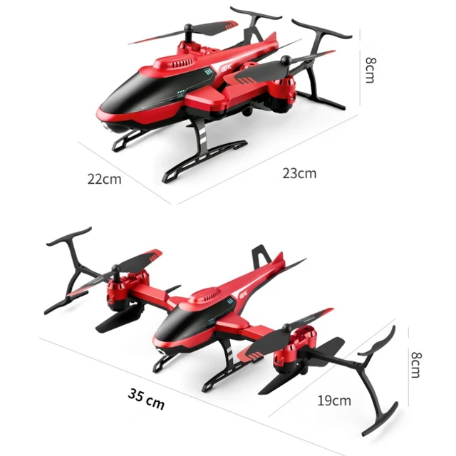 4DRC V10 2.4G 3.5CH 4K Cameras APP Altitude Hold Mini Drone One Button Take Off Alloy ABS RTF Aerial Quadcopter RC Helicopter 5