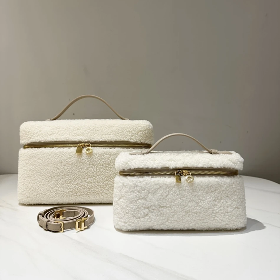 

LP Extra Pocket L19 High Quality Suede Lambskin Luxury Handbag 2023 New One Of A Kind L27 Cashfur Bags For Women