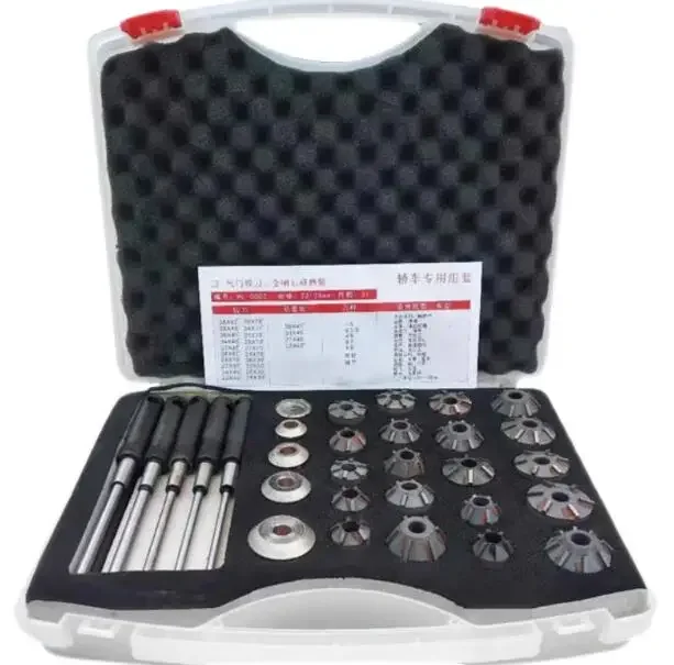 

Brand New 31pcs Valve seat reamer Motorcycle mini car valve seat tool Set 22-38MM ne