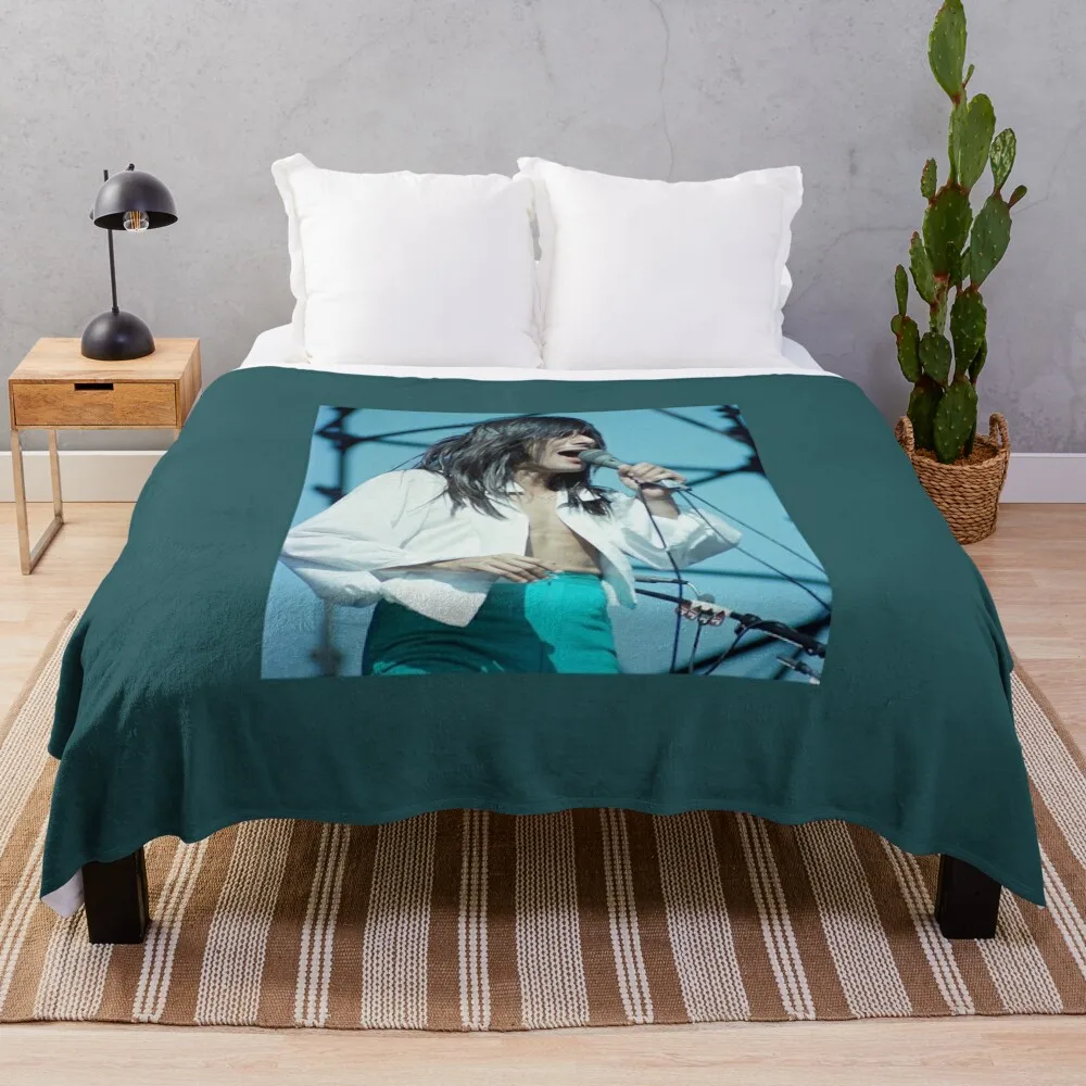 

steve perry art Throw Blanket Soft Plush Plaid Nap Decorative Sofas Blankets