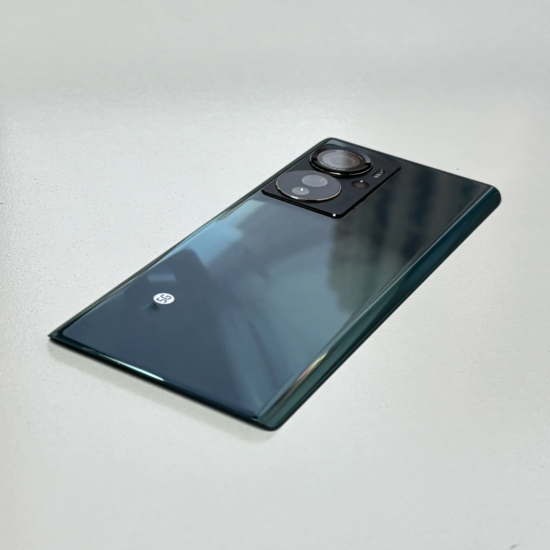 ZTE Axon 40 Pro 배터리 커버용 새  후면 유리, Axon 40Pro 후면 커버 하우징 도어 (카메라 프레임 유리 렌즈 포함) 교체