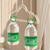 10/20pcs Clear Acrylic Hangers Non-Slip Plastic Transparent Flash Closet Organizer Save Space Camisole Skirts Dressing Storage 3