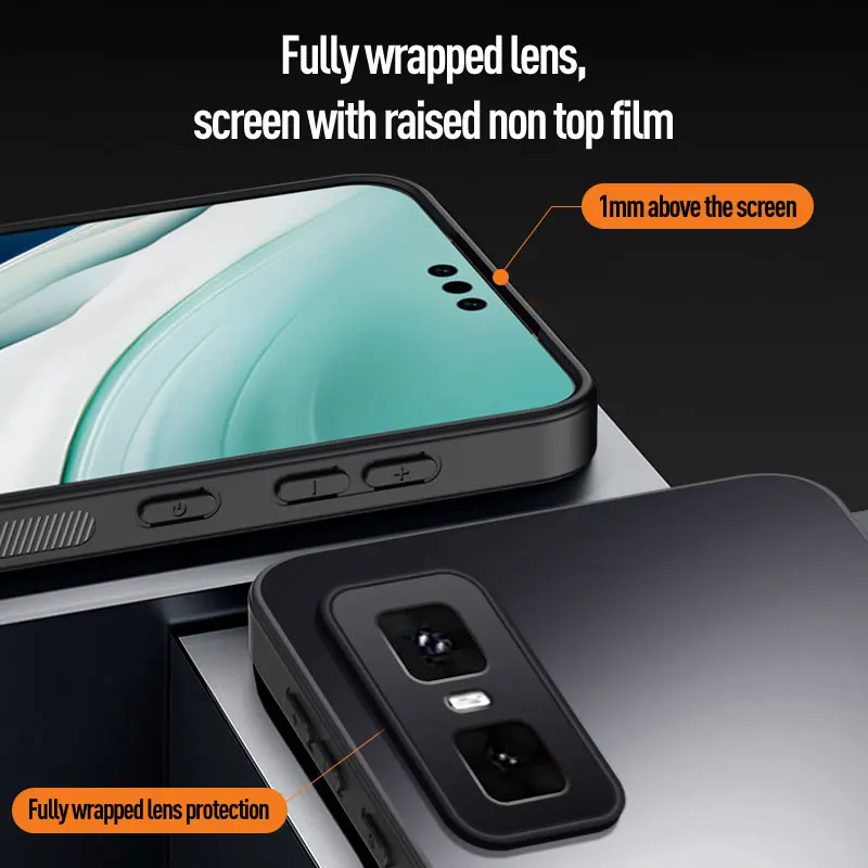 Luxury ShockProof Frosted Soft Matte Stand Back Cover Phone Case Coque