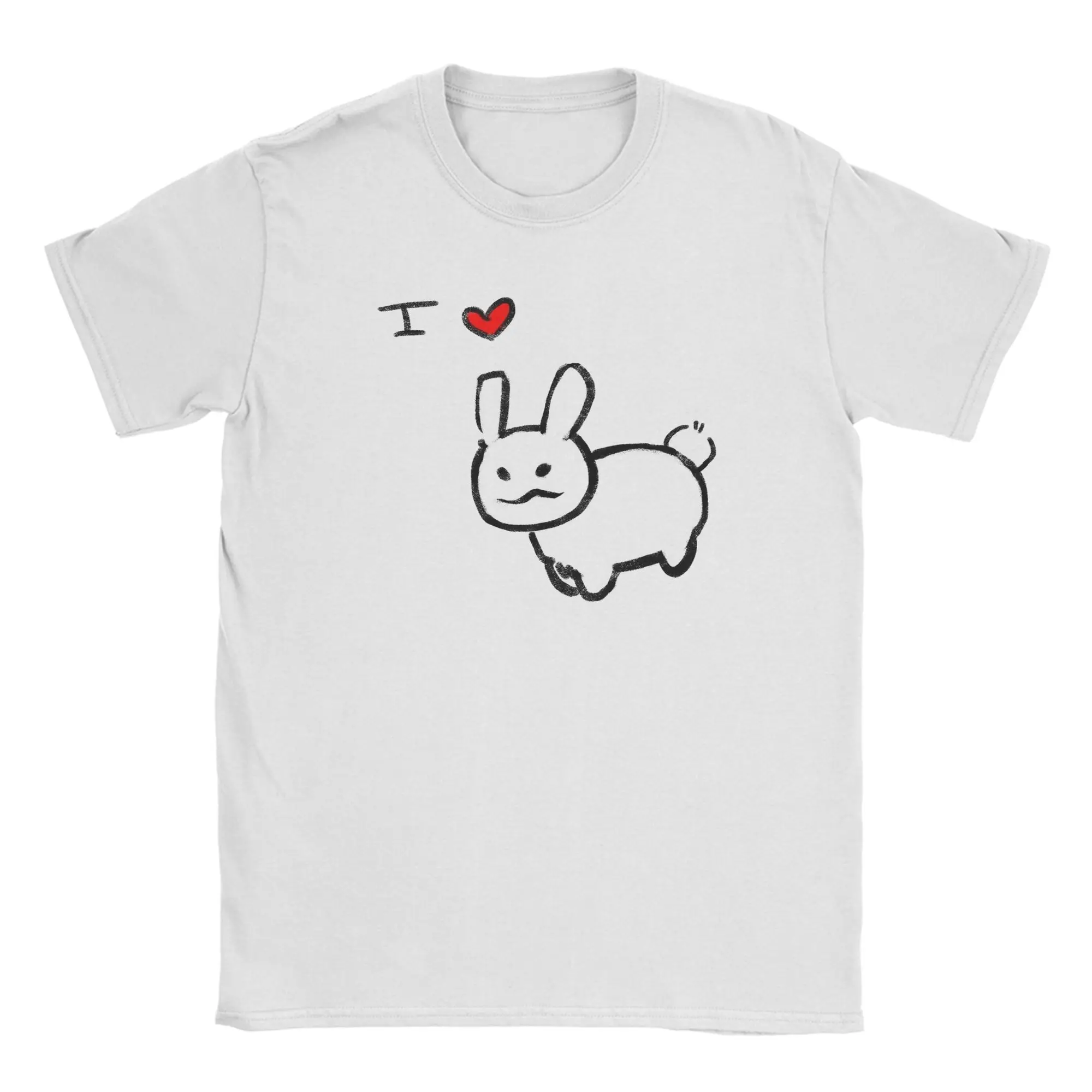 Ich liebe Gubby Forsaken T Shirt Sommer Trendy Coole T Shirts Erwachsene Baumwolle Atmungsaktive Übergroße Kleidung Kurzarm Y2K Lustige Tops