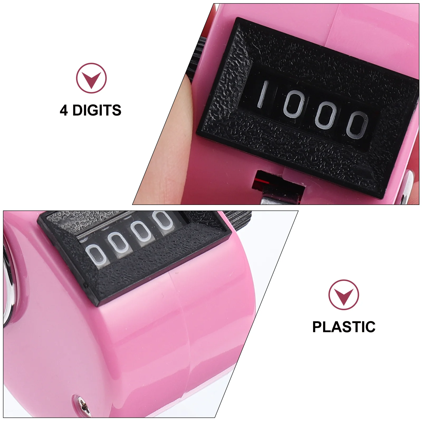 Counter Digital Hand Held Tally Number Tool Counting Clicker Tally Counters Manual Fitness Information Tool Seat Cushion