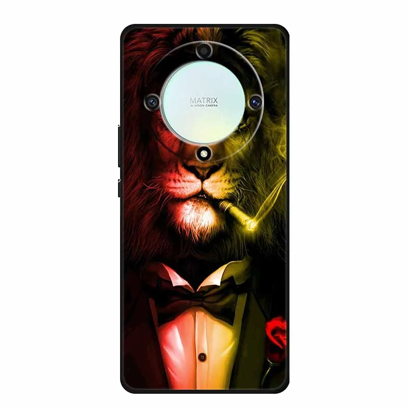 Cat Design Soft TPU Silicone Phone Case
