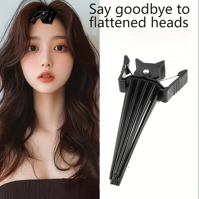 Neue Einfache Flauschige Haarklammer, Lockenwurzel-Stylingclip, Natürliches Volumen Haarstyling-Werkzeug für DamenHaarklammer, Haarstyling Werkzeug, Wurzelvolumen, Lockenclip, Haarvolumen, Damen Haarschmuck, Locken ohn – Detail 2