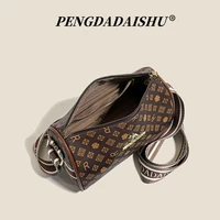 Sac à bandoulière imprimé Alphabet pour femmes, sac d'oreiller rétro, haut de gamme, tendance, nouvelle collection 5