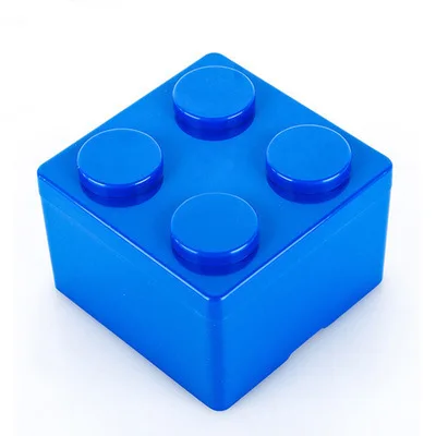 Creative Building Block Storage Organizer - Space-Saving Plastic Storage Box for Office and Kids' Gifts