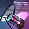 OLAF Wired Headphones DAC Type-C 3.5mm Headset 9D Bass Stereo Earbuds In-Ear Handsfree Earphones For Samsung S20 S10 Xiaomi POCO 4