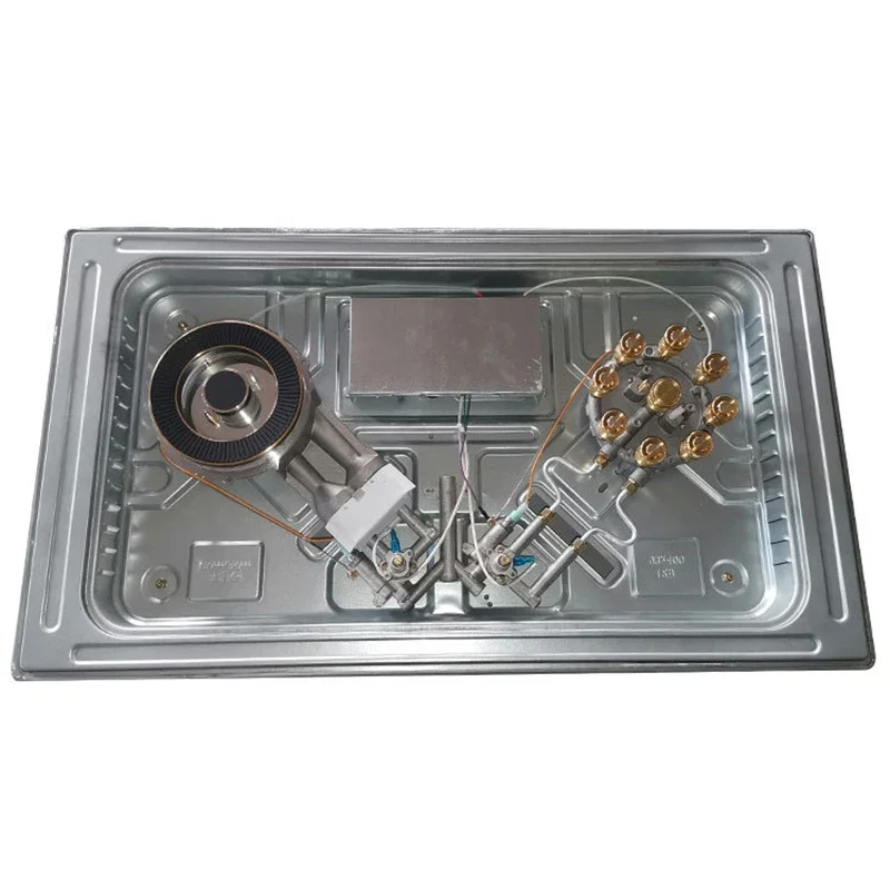 New Household Stainless Steel Energy-Saving Gas Stove Mandarin Duck Fierce Fire Double Stove Natural Gas Liquefied Sto