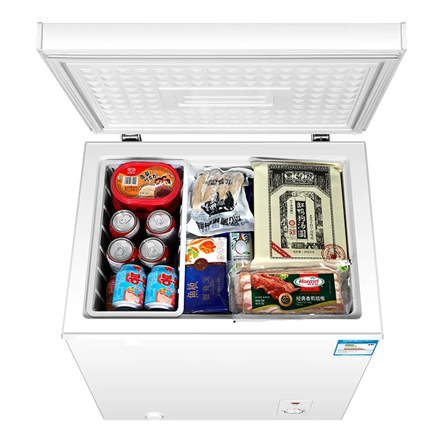 Small Household Mini Freezer Compact Deep Freezer Horizontal