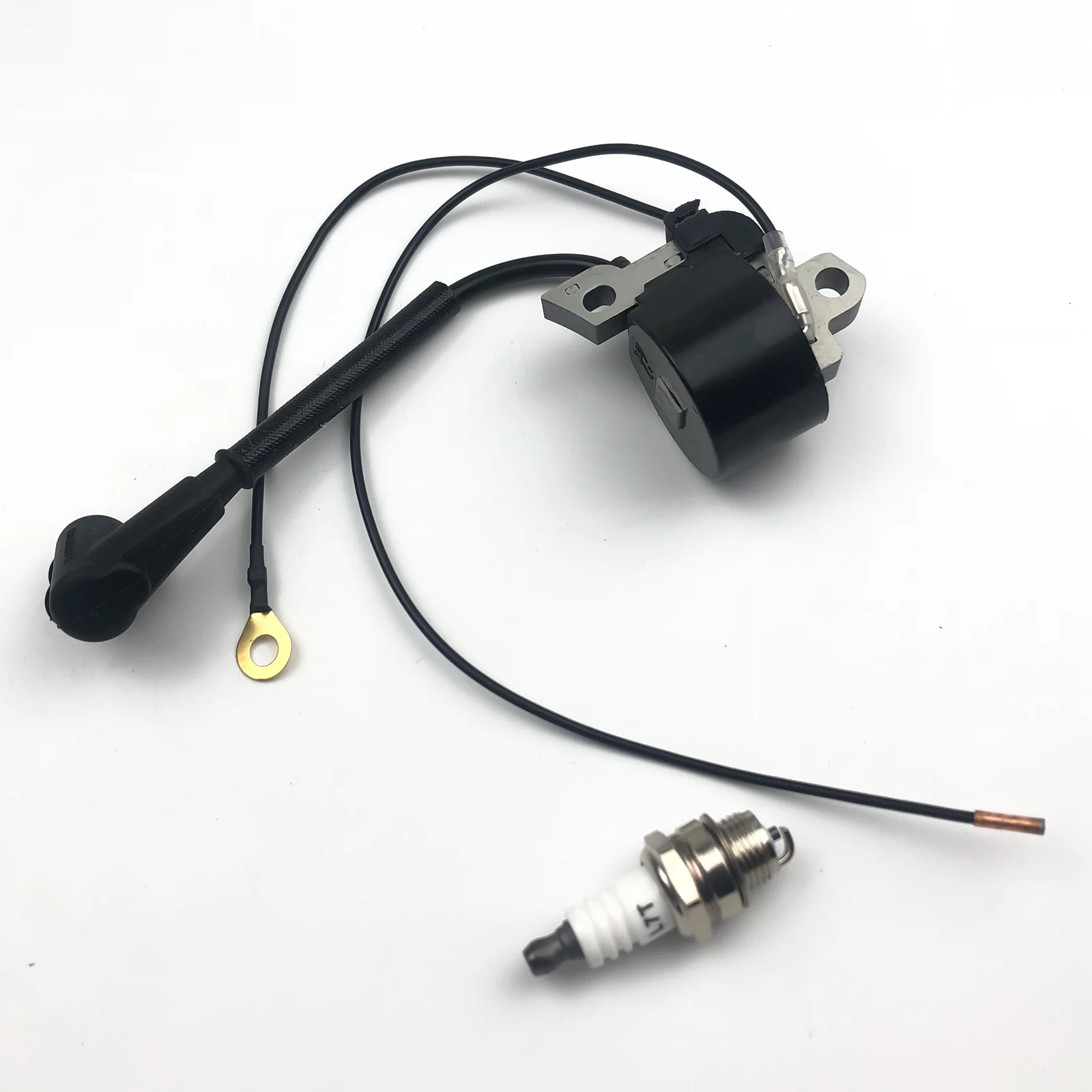 

2Pcs/set Ignition Coil with Spark Plug for STHIL 024 026 028 029 034 036 039 044 MS240 MS260 MS290 MS310 MS360 MS360C Chainsaw