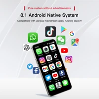 SERVO 17SE 4.3" Screen Android Mini Smartphone 4G LTE Dual SIM Standby 2GB+16GB Memory Google Play OTG Port Classic Small Phones 2