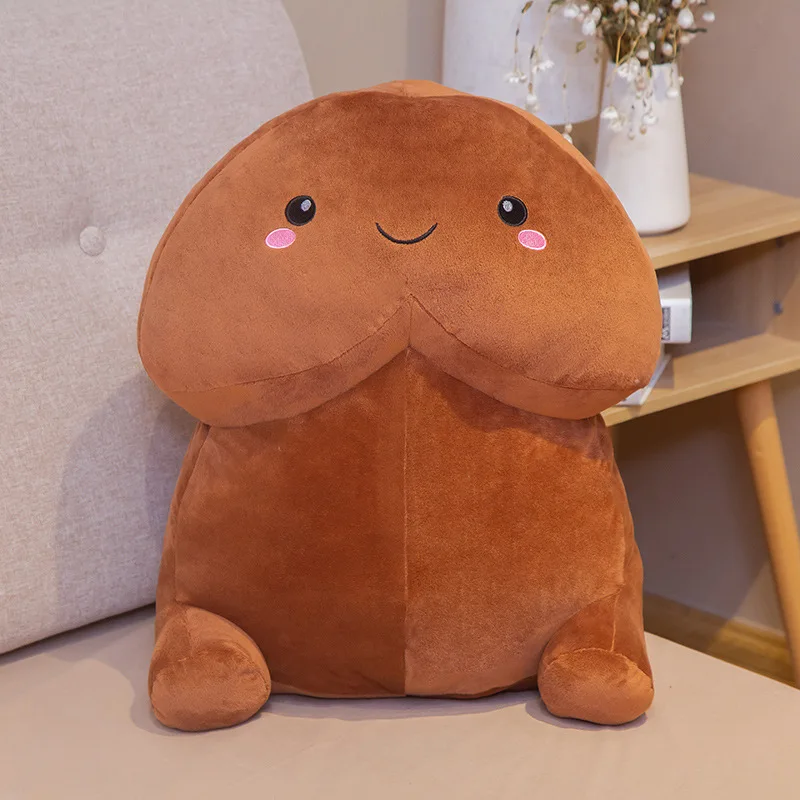 Long Lifelike Penis Plush Toy Stuffed Dick Trick Doll Real-life Penis Expressions Pillow Sexy Toy Lovers Tricky Birthday Gift