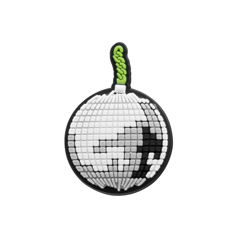 1 adet Gamepad Fonetik Sembol Sihirli Küp Ayakkabı Takılar Boys için Müzik Beyzbol Ayakkabı Aksesuarları Pimleri Çocuklar için Klasik Takunya Tokaları