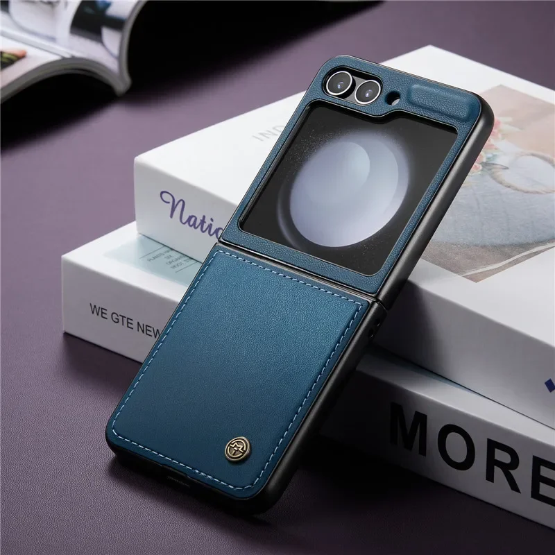 Luxury Magnetic Wallet PU Leather Case with Shockproof Card Holder Pocket Cover