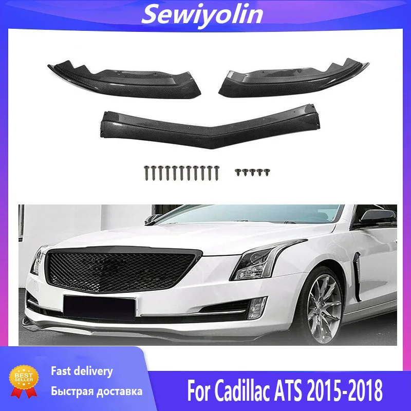 Car Accessories Glossy Black Front Bumper Blade Lip On Bumper For