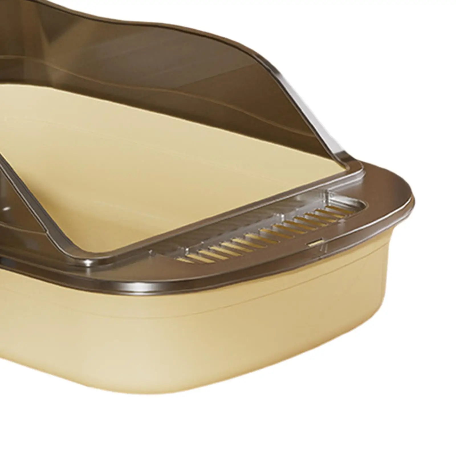 Open top pet toilet, high sided cat litter boxes, cat sandbox bedpan for all