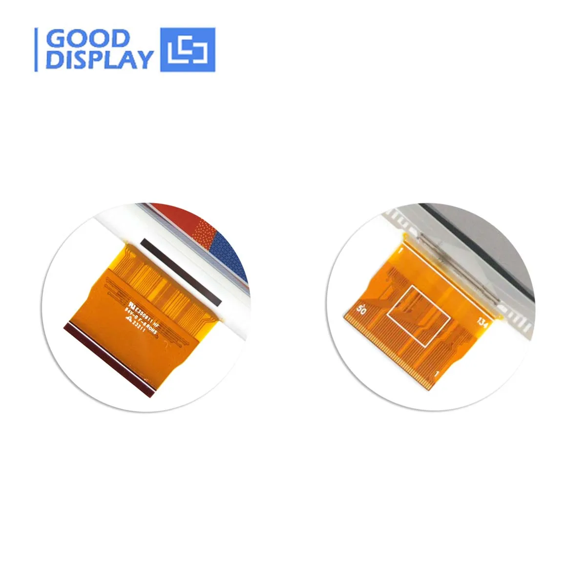 GooDisplay 7.3インチカラーE-inkディスプレイ E6 高彩度、ePaper