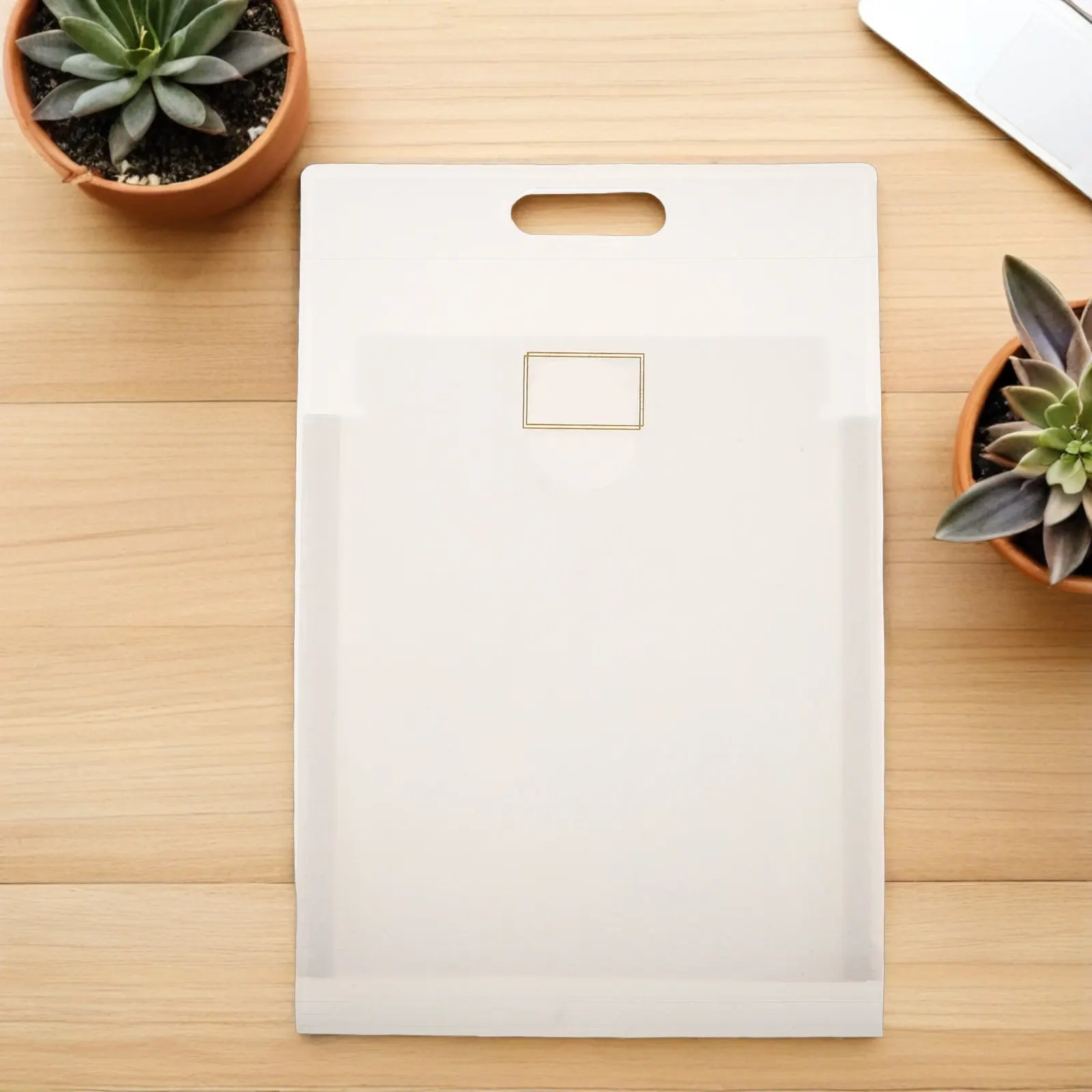 4Pcs A4 윈드 벨로우즈 파일 보관 가방: 사무실, 학교, 가정용 휴대용 손잡이가 있는 다층 확장형 문서 정리함