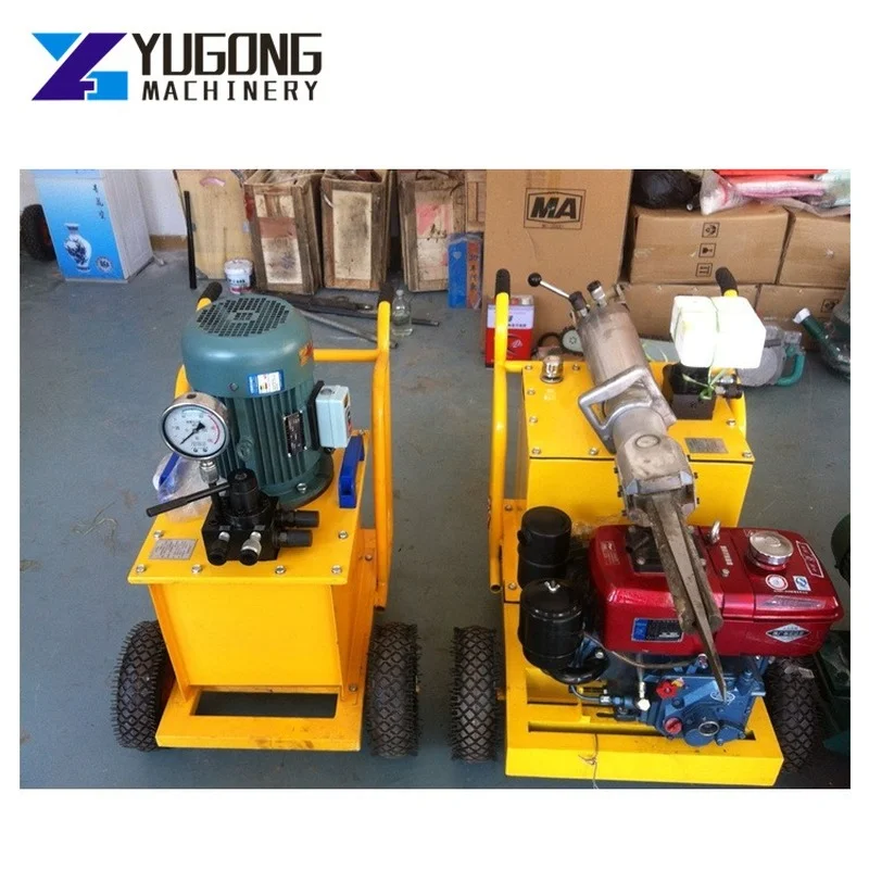 

YG Stone Splitting Wedges Hydraulic Splitters Stone Splitter Gun Hydraulic Electric Diesel Stone Splitting Machine