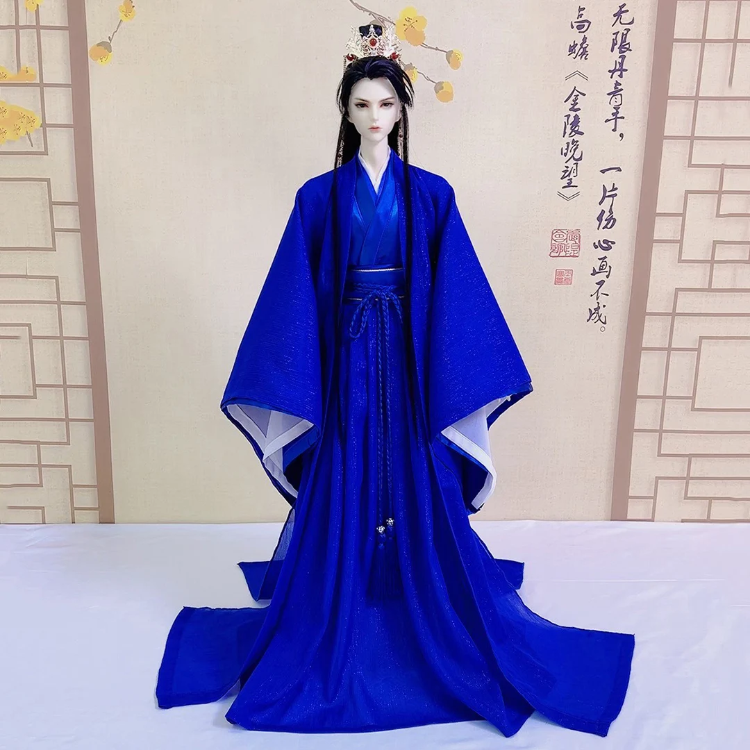 

OB27 1/6 Figure 1/4 1/3 Scale BJD Clothes Ancient Costume Hanfu Robe Samurai Outfit For BJD/SD ID75 Uncle Doll Accessories A1972