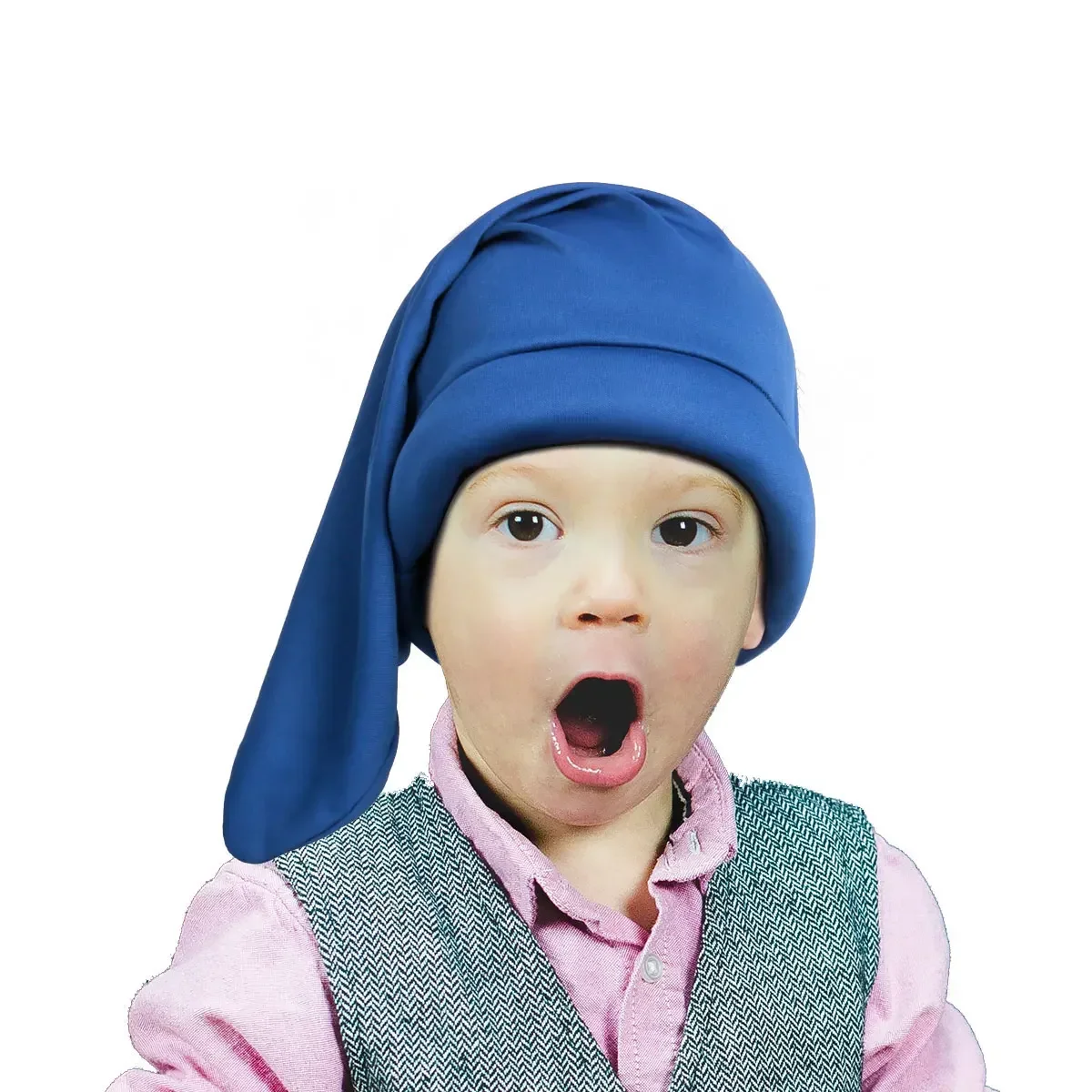 7color Toddler Dwarf Hat for Kid Christmas Elf Costume Fairy Tale Dwarfs Cosplay for Halloween Carnival Party Kids Accessories