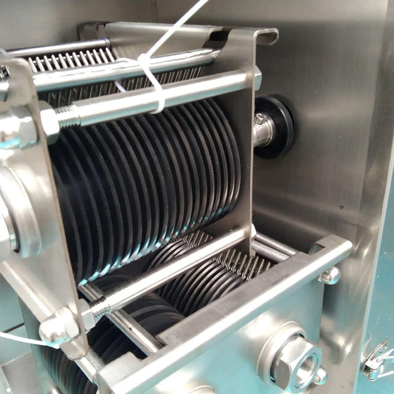 110V/220V Electric Meat Cutting Machine Commercial Home Meat Cutter Machine Stainless Steel Meat Slicer for Cutting Sausages 5